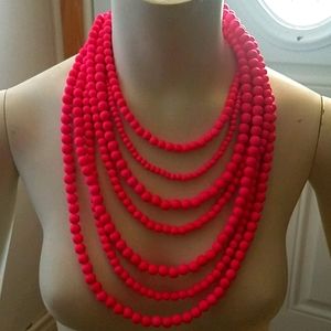 Hot Pink necklace